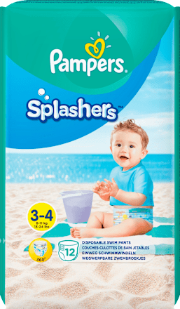 Schwimmwindeln Splashers Gr.3-4 (6-11 kg) Pampers Splashers