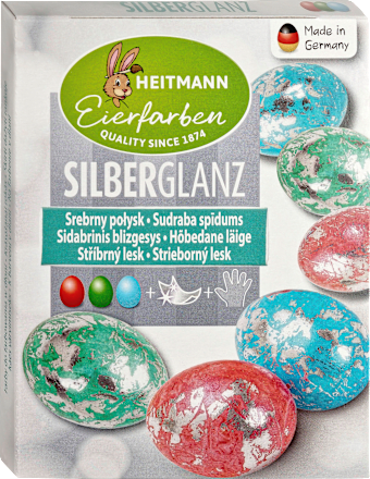 barvy na vejce Stříbrný lesk HEITMANN Eierfarben