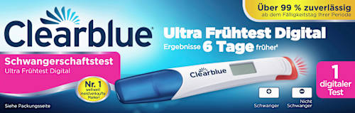 Schwangerschaftsfrühtest Ultra Digital Clearblue