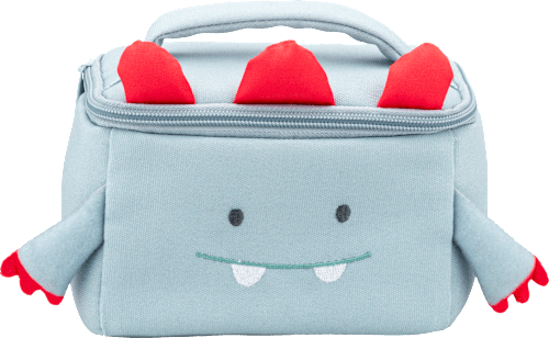 Kinderkoffer Monster grau-blau Vito & Joe
