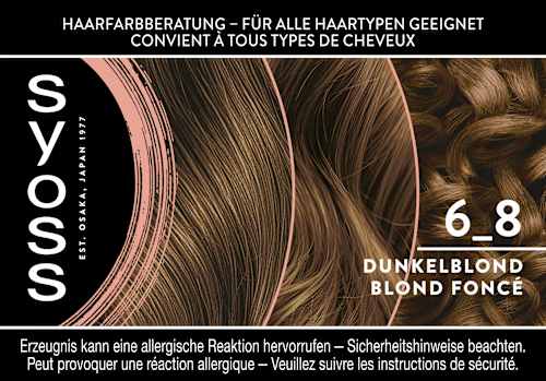 Haarfarbe 6_8 Dunkelblond Syoss