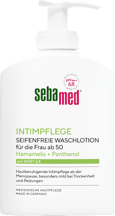 Intimpflege Waschlotion pH-Wert 6,8 sebamed