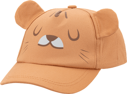 Kinderkappe Tiger gelb PURSET