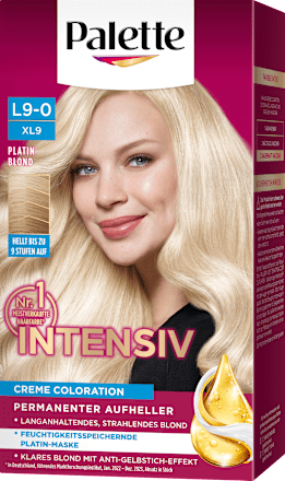 Intensiv Creme Coloration Permanenter Aufheller - Nr. L9-0 Platin Blond Palette