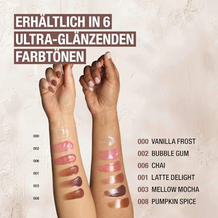 Lippenbalsam High Shine Butter Me Up 008 Pumpkin Spice MANHATTAN Cosmetics