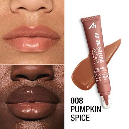 Lippenbalsam High Shine Butter Me Up 008 Pumpkin Spice MANHATTAN Cosmetics