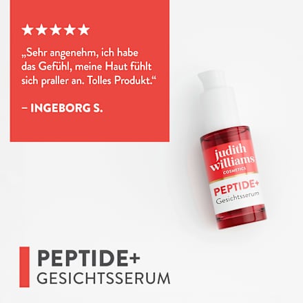 Anti Falten Gesichtsserum Peptide+ judith williams COSMETICS