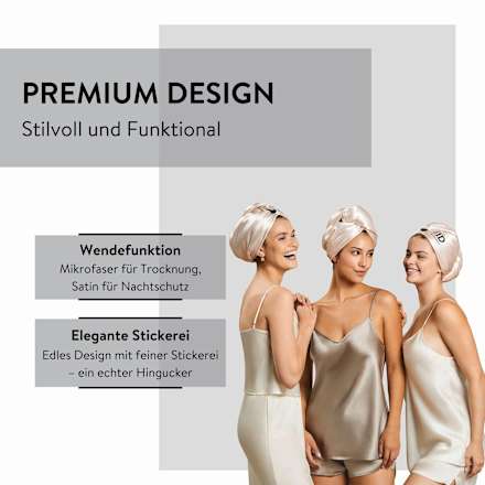 Turbante satin in microfibra PARSA BEAUTY