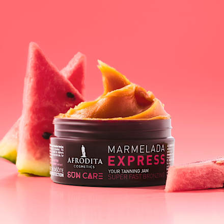 Selbstbräuner Bräunungsbeschleuniger-Creme Marmelada Express AFRODITA