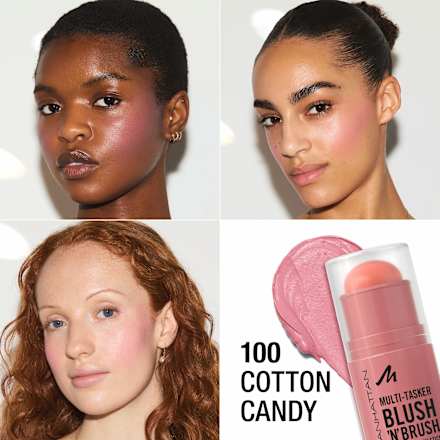 Multi-Tasker Rouge-Stick mit Pinsel 100 Cotton Candy MANHATTAN Cosmetics