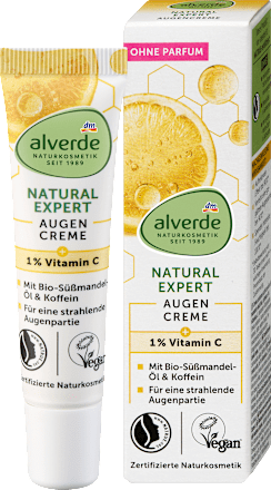 NATURAL EXPERT krema za nego kože okrog oči alverde NATURKOSMETIK