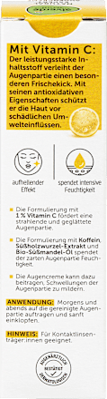 oční pleťový krém Natural Expert Vitamin C alverde NATURKOSMETIK