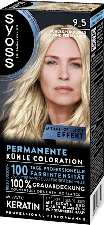Haarfarbe 9_5 Kühles Perlblond Syoss