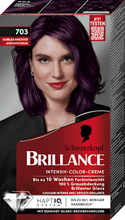 Intensiv-Color-Creme - Nr. 703 Dunkler Amethyst Schwarzkopf Brillance