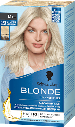 Extrem Haaraufheller - Nr. L1++ Schwarzkopf Blonde