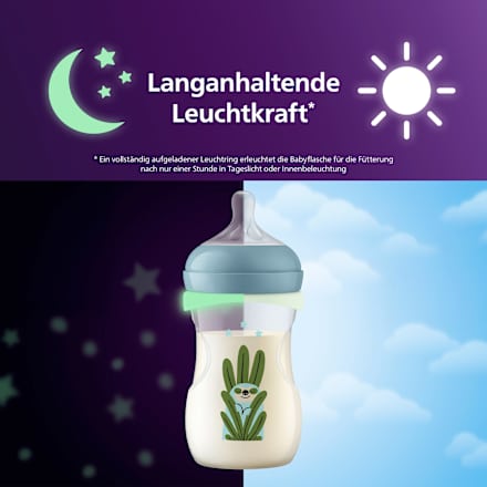 Babyflasche Natural Response Faultier 3-6 Monate 260 ml PHILIPS AVENT