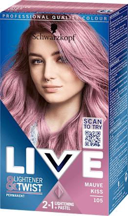 Live Lightener & Twist Permanente Tönung - Nr. 105 Mauve Kiss Schwarzkopf