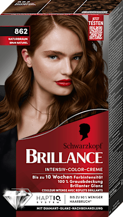 Intensiv-Color-Creme - Nr. 862 Naturbraun Schwarzkopf Brillance