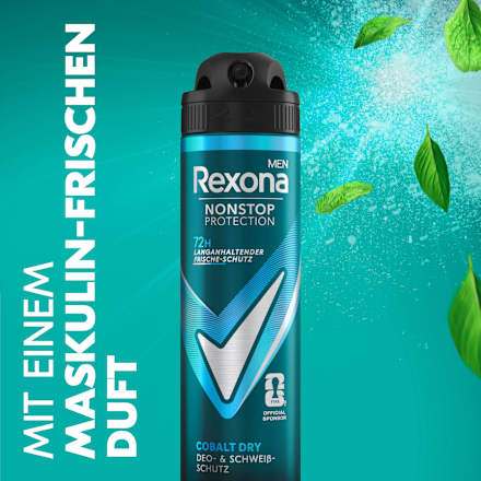 Antitranspirant Deospray Nonstop Protection Cobalt Dry Rexona men