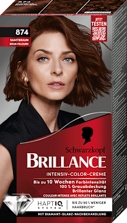 Intensiv-Color-Creme - Nr. 874 Samtbraun Schwarzkopf Brillance