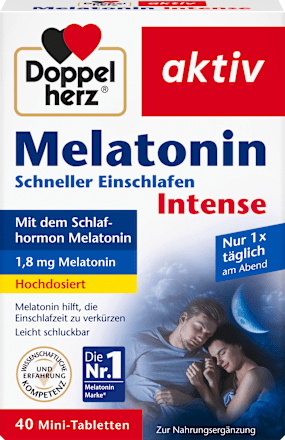 Melatonin Intense Mini Tabletten 40 St Doppelherz