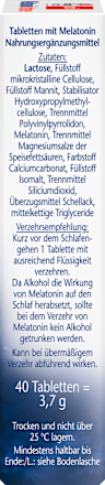 Melatonin Intense Mini Tabletten 40 St Doppelherz