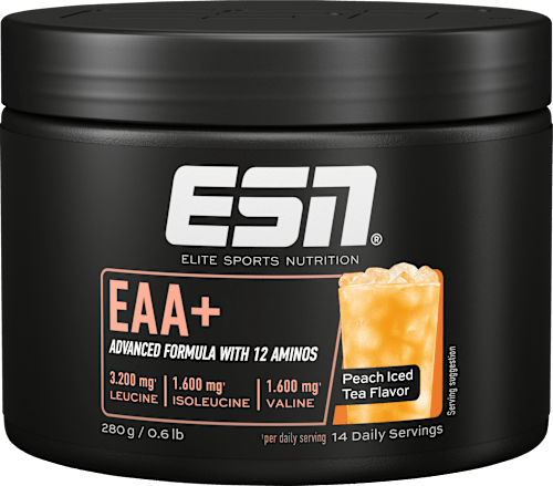 EAA+ Aminos Peach Iced Tea Flavor Pulver ESN
