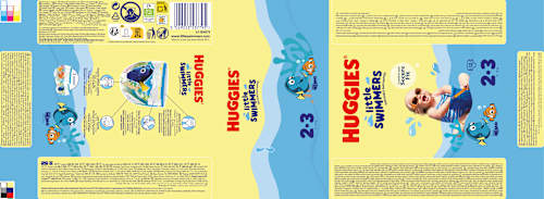 Schwimmwindeln, Gr. 2-3 (3-8 kg) Huggies Little Swimmers
