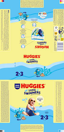 Schwimmwindeln Gr. 2/3 (3-8 kg), Maxi Pack Huggies Little Swimmers