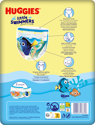 Schwimmwindeln Gr. 2/3 (3-8 kg), Maxi Pack Huggies Little Swimmers