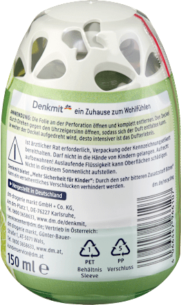 osvěžovač vzduchu Green Freshness Denkmit
