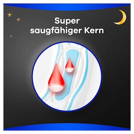 Damenbinden Maxi Night mit Flügeln always