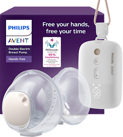 Doppelmilchpumpe tragbar, elektrisch  PHILIPS AVENT