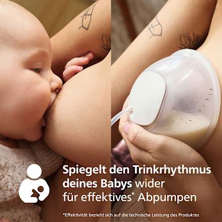 Doppelmilchpumpe tragbar, elektrisch  PHILIPS AVENT