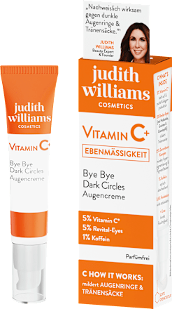 Augencreme Vitamin C+ Bye Bye Dark Circles judith williams COSMETICS