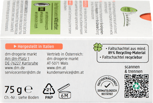 Feste Gesichtsreinigung Aprikose & Mango alverde NATURKOSMETIK