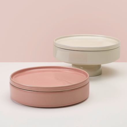 Speiseteller aus Steinzeug, beige (26x3 cm) dm home