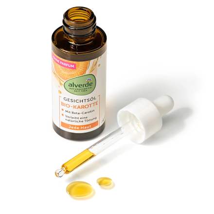 Olio viso alla carota bio alverde