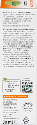 Olio viso alla carota bio alverde