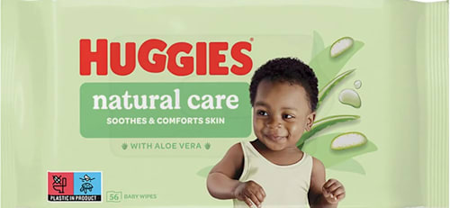 Șervețele umede cu aloe vera pentru copii Huggies