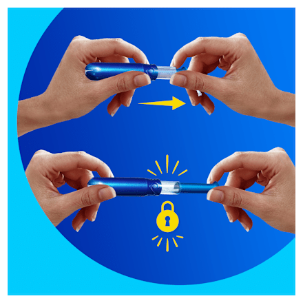 Pearl Compak tampony s aplikátorem, velikost Super Tampax