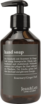 Tekuté mydlo Rozmarín/Zázvor Jean&Len