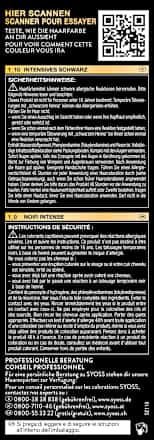 Haarfarbe 1_10 Intensives Schwarz Syoss Oleo Intense