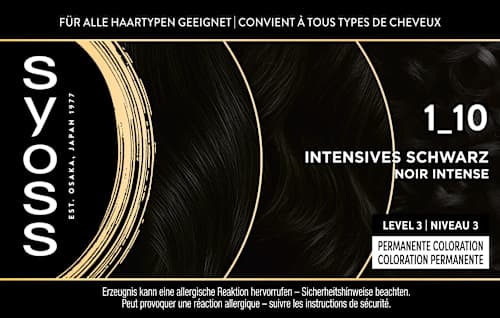 Haarfarbe 1_10 Intensives Schwarz Syoss Oleo Intense
