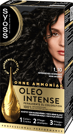 Haarfarbe 1_10 Intensives Schwarz Syoss Oleo Intense