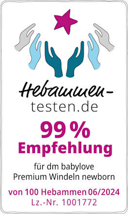 Windeln Premium Gr. 1 newborn (2-5 kg) babylove