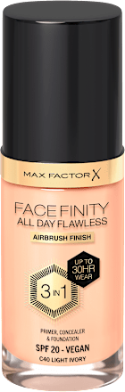 Facefinity 3u1 tečni puder – C40 Light Ivory MAX FACTOR