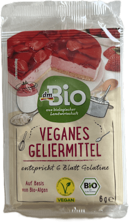 Bio vegán zselésítőanyag, 3 csomag dmBio