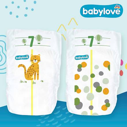 Plienky Premium - veľ. 7 xxl (16+ kg) Monats Pack babylove