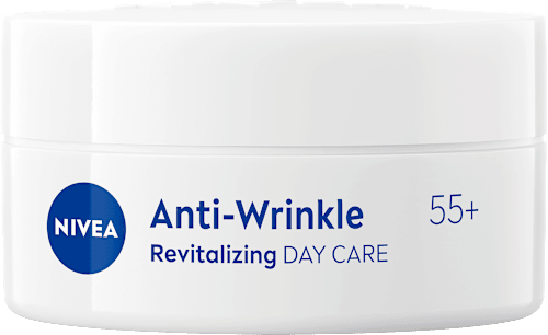 Dnevna krema proti gubam Anti-Wrinkle Revitalizing 55+, ZF 15 NIVEA